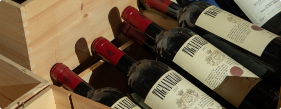 Bottiglie di vino